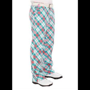 Royal and Awesome Men’s “well plaid” Golf pants 34